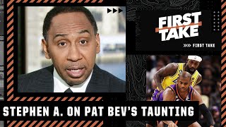 Stephen A. has a problem with Patrick Beverley taunting CP3 😬 | First Take