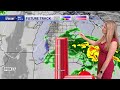 Friday Night Forecast: Rain overnight, cool Saturday