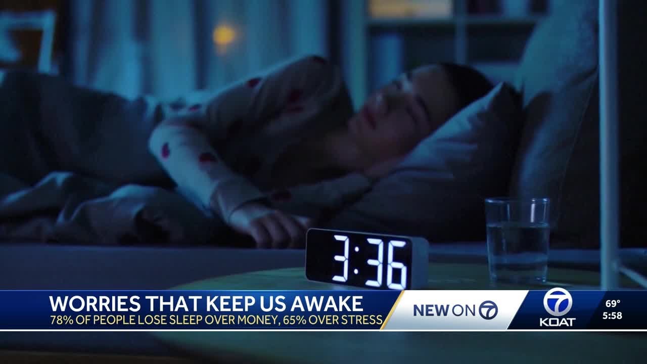 Worrying keeping most Americans from sleeping