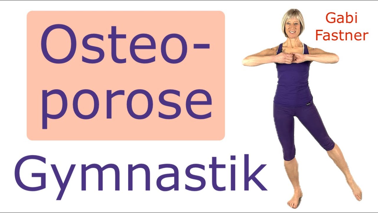 🦴 20 min. Osteoporose - Gymnastik | Knochenstruktur verbessern, sanftes Cardio & Bewegung, im Stehen