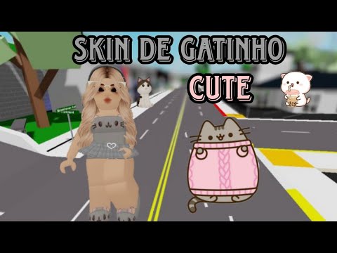 SKIN DE GATINHO CUTE #roblox #skin