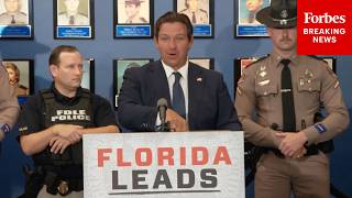 BREAKING NEWS: DeSantis Highlights Results Of Illegal Immigration Crackdown In Florida