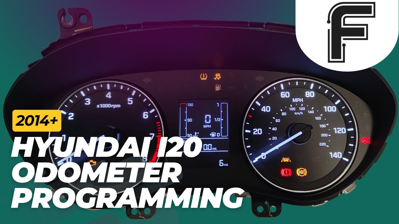Hyundai i20 Instrument Cluster Programming | FORZA 614