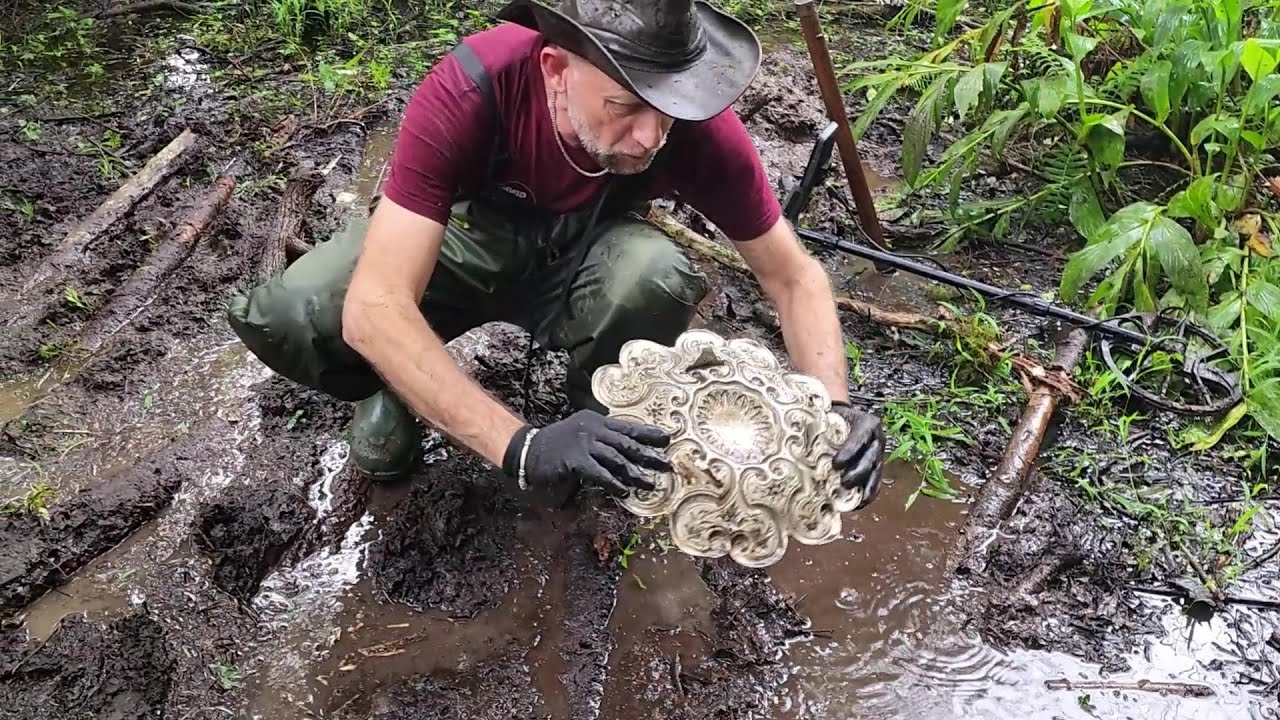 Pântano cheio de tesouros perdidos