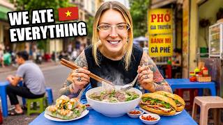 Details We Ate EVERYTHING in Vietnam | North to South Food Tour Update