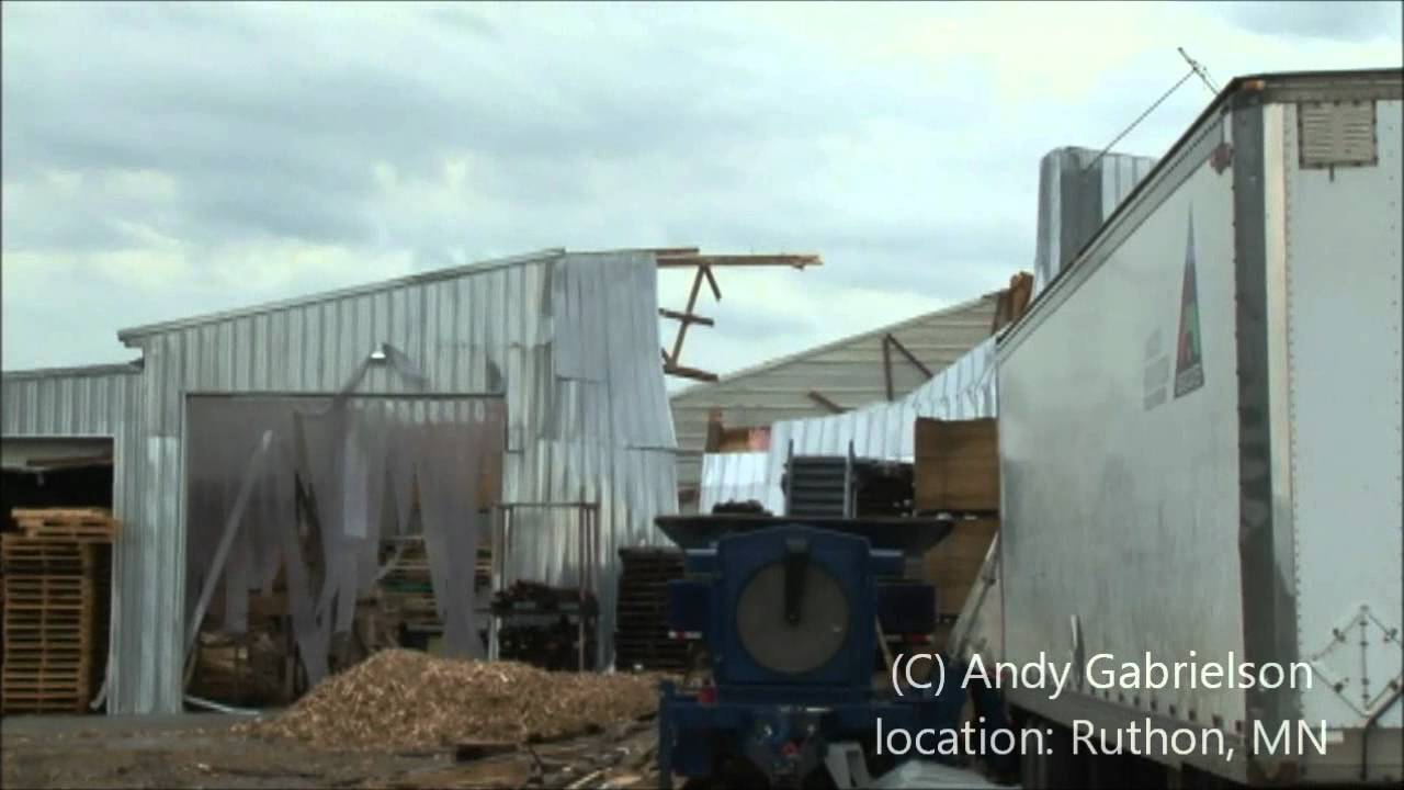 July 1, 2011 Tornado Damage Ruthton, MN YouTube