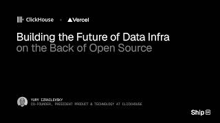 Building the Future of Data Infra on the Back of Open Source