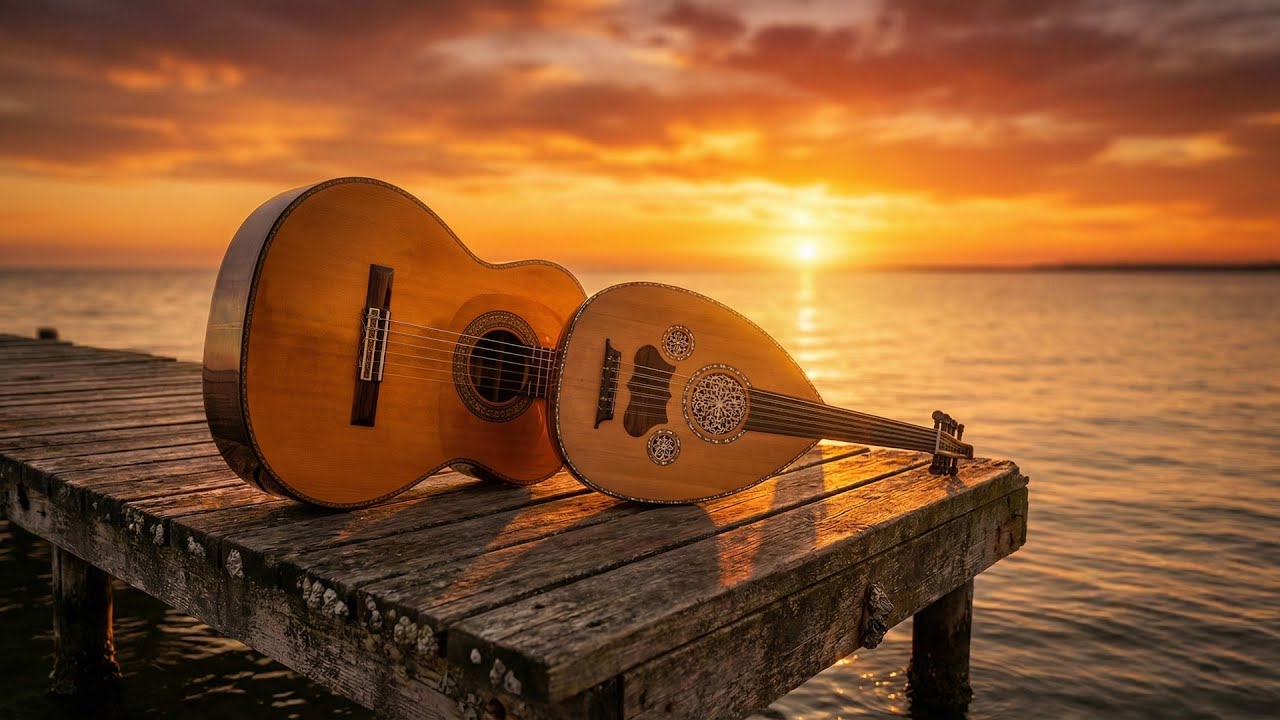 Beautiful Spanish Guitar & Oud Fusion – Chill Flamenco Rumba Instrumental