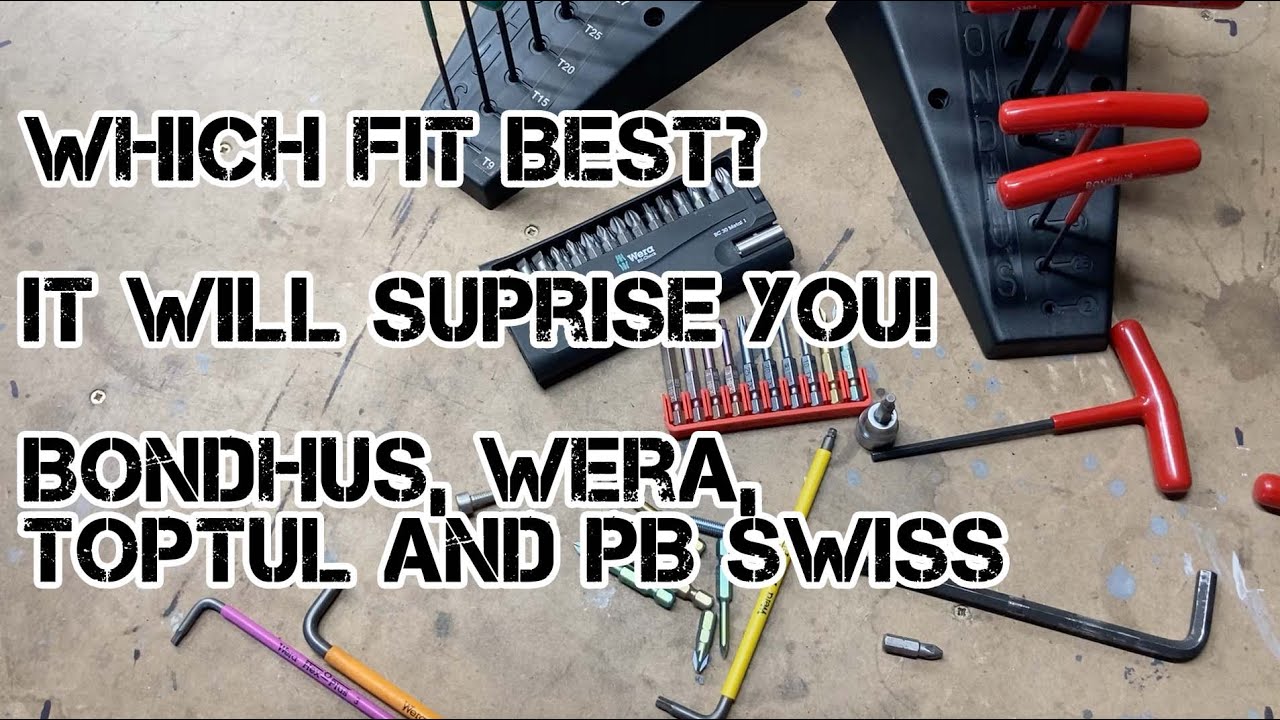 New Is the Cheapest The Best? | Bondhus T-Handles, PB Swiss E6 Bits, Wera L Keys and TopTul Hex Sockets