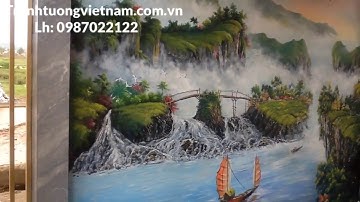 Vẽ tranh tường - VALUE - Vẽ trang tường tại Ninh Bình 1