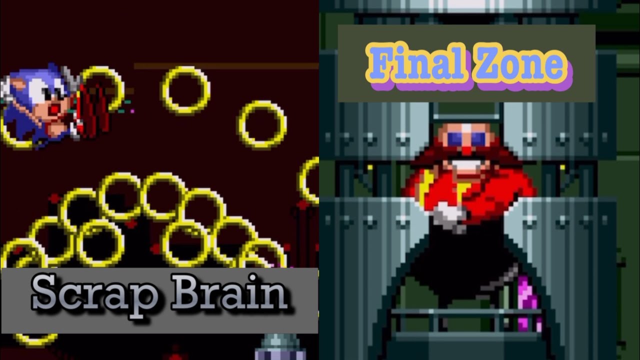 Let's Play Sonic The Hedgehog - Part 6 FINALE | Zombie Boy (Scrap Brain ...