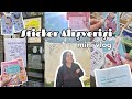 POP-UP MARKETLERİ GEZDİK | Sticker Alışverişi &amp; Junk Journal Pazarı - Mini Vlog