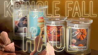 Kringle Candle All The Fall HAUL NEWNESS Returning Favorites