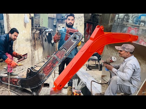 manufactured in JCB's Elbow Boom local factory || Look at the skills of hardworking people ||