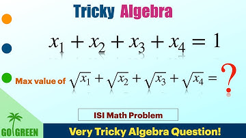 Tricky algebra problem || ISI Math Trick you must know || CUET/IIT-JAM/CSIR-NET/GATE  @Prof.SamKu_