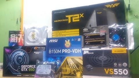 Rakit pc skylake i7 6700 (time lapse build) (gaming pc build) darmawanpc