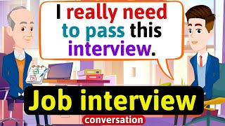 Job interview in English (Practice English Conversation) Improve English Speaking Skills Everyday