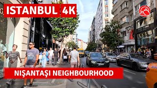 Istanbul Summer 2023 Nişantaşı Neighbourhood 23 June Walking Tour|4k 60fps