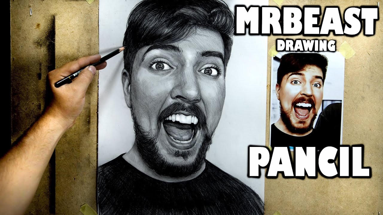MRBEAST LIVE BAHROMART ART PAINTER DRAWING YouTube