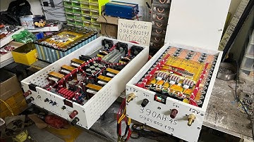 Pin 12v  4S  390A  | Xiệt Điện Kéo Cáp |Kích Cá VM44S