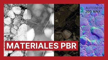 Materiales PBR realistas en 3ds Max 🤓 | Aprende a hacer un material desde cero 0️⃣