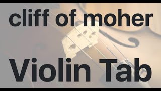 Learn cliff of moher on Violin - How to Play Tutorial