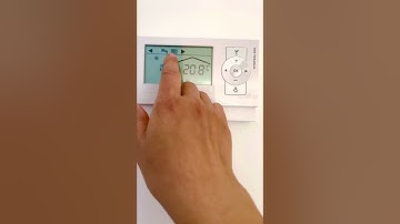 How to set the temperature inside the building - heating and the warm water Vitotrol 200