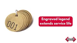 Brass Valve Tags