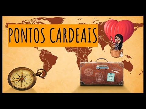 PONTOS CARDEAIS - NORTE, SUL, LESTE E OESTE