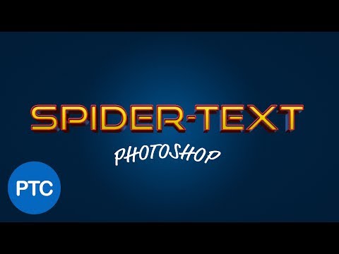 Spider-Man Homecoming Text Effect in Photoshop - Layer Styles Tutorial