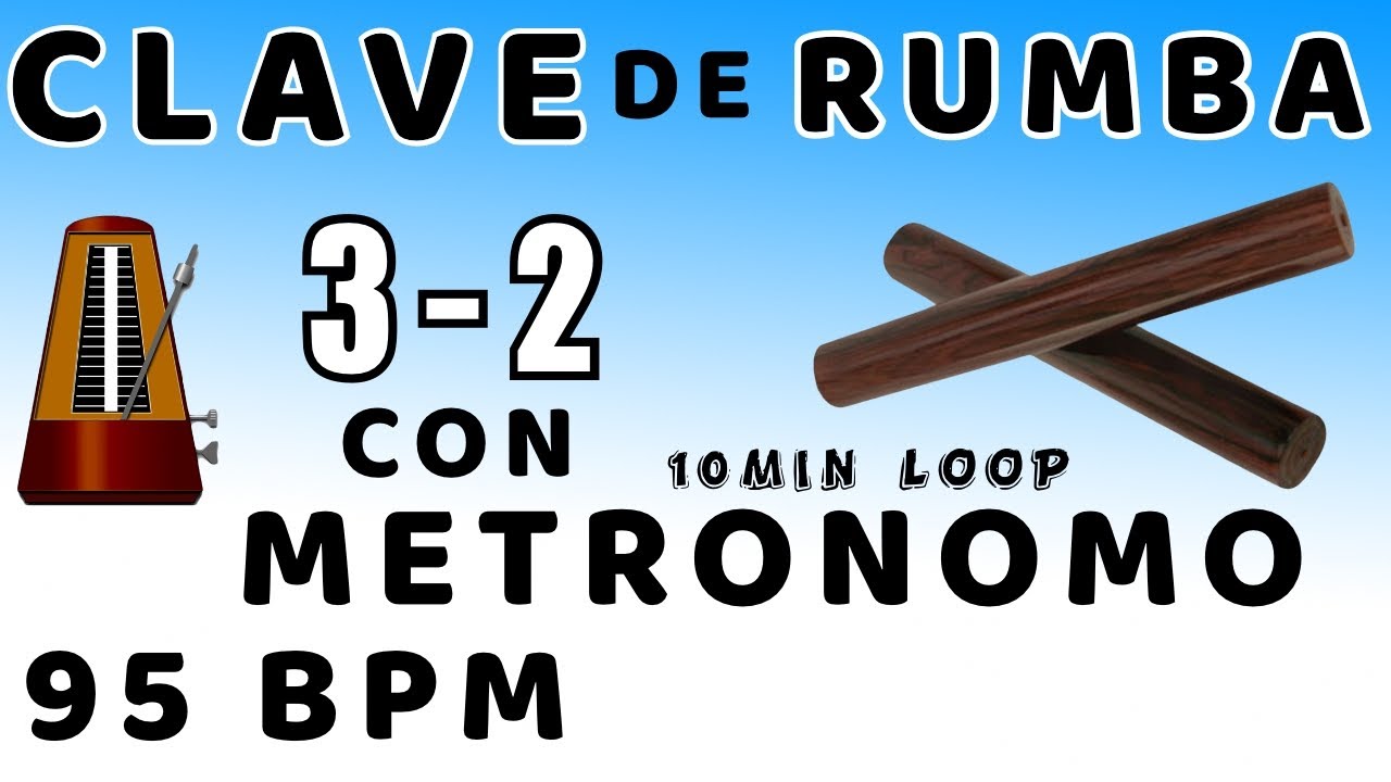 95 BPM METRONOME - RUMBA CLAVE 3 - 2