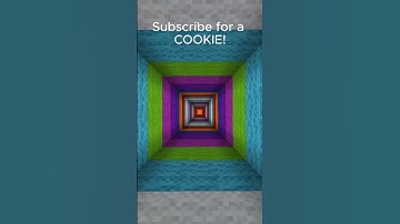 MINECRAFT: Infinite loop optical illusion😵💫💫 #viral #viralshort #viralshorts #illusion #funnygaming