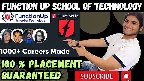 Function Up School of technology | Honest Review |100 % Placement Guarantee or Full Fee Refund|