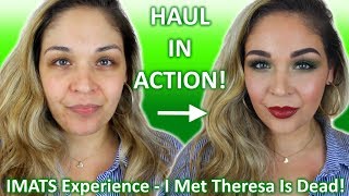 Haul in Action | Chatty GRWM | My IMATS New York Experience