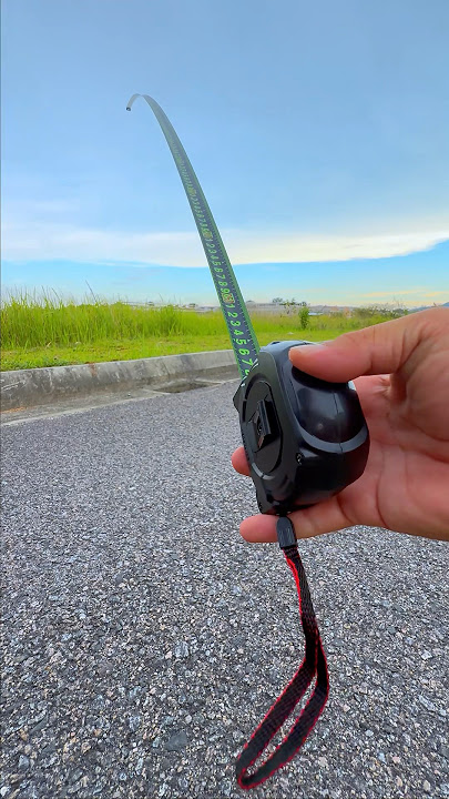 Thick Tape Measure: Durable, Easy to Use, Accurate Measurements in mm & m. #measuringtape #pengukur