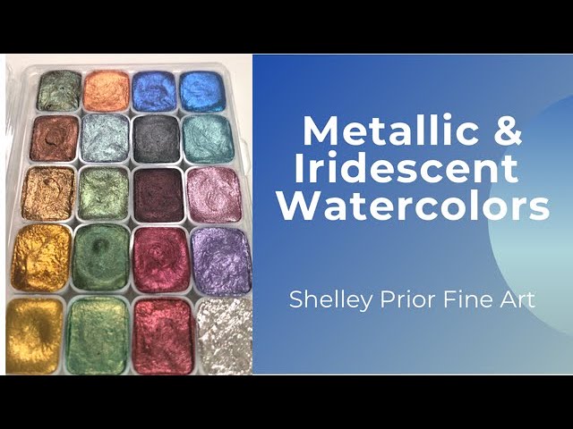 Metallic Watercolors on Black Watercolor Paper  Arteza Metallic Watercolors  Review & Card Project – Jackie's Craft Table