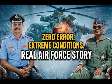 How They Recovered a Helicopter at -30°C Near LOC I ‘Impossible’ Engineering | Real Air Force Story