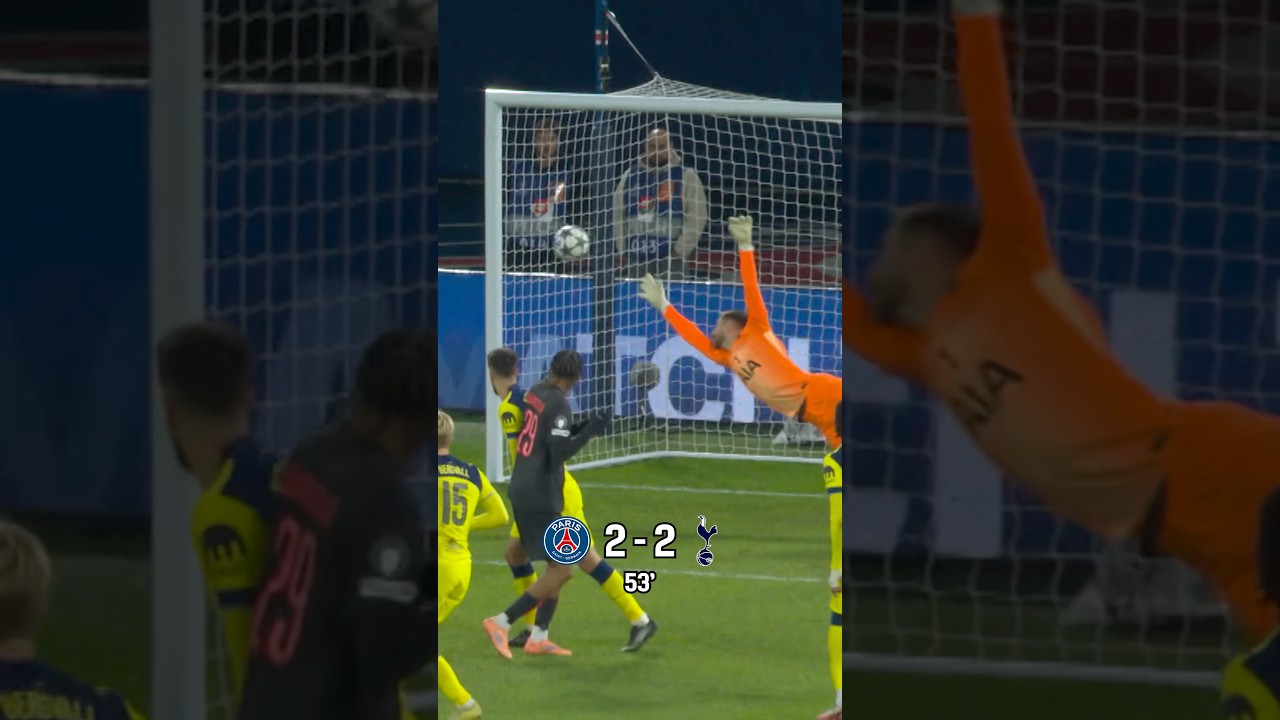 Football at is finest! PSG - Tottenham Highlights #PSG #UCL #ChampionsLeague