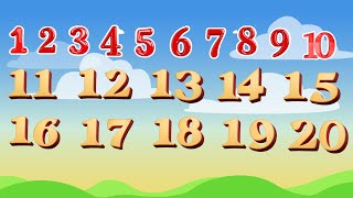 Belajar Berhitung 1-20 | Belajar Angka untuk Anak PAUD & TK