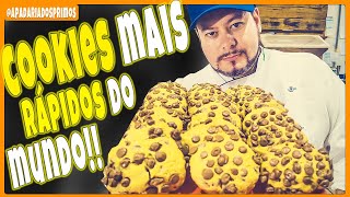 RECEITA DE COMO FAZER COOKIES COM GOTAS DE CHOCOLATE RÁPIDO E ECONÔMICA PARA VENDER E LUCRAR screenshot 2