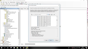 Menambahkan Sistem Koordinat di ArcGIS 10.5