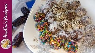 Khajoor Balls (Dates) Coated with Dry fruits | Dates Balls Recipe - Khajoor Balls - Iftar Special