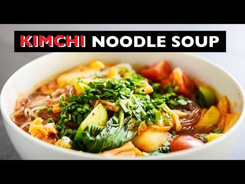 vegan-kimchi-noodle-soup-|-easy-korean-style-recipe-|-kimchi-jjigae
