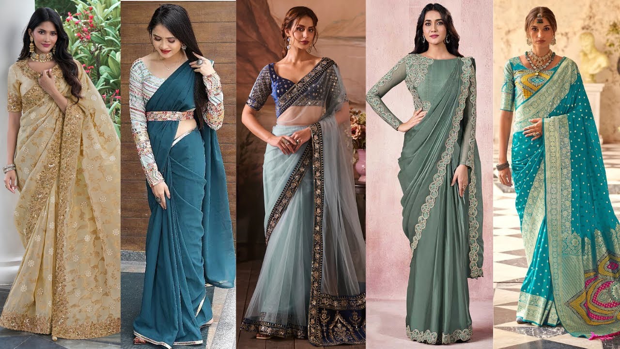 New Designer Saree for Party 2026/Stylish & Trendy Party Wear Saree Collection/Modern & Fancy Saree