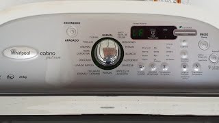 granero lucha Grillo Como reparar lavadora whirlpool error LF facil y rapido - YouTube