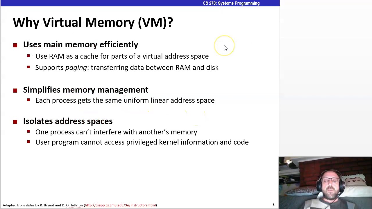 Virtual Memory pt 1: What and why? - YouTube