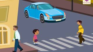 Traffic Rules And Signs For Kids | Tips for Road Safety for Kids | Periwinkle