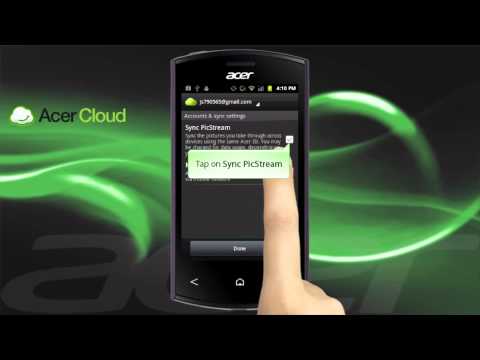 Acer Cloud - How to install AcerCloud on Android device