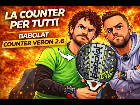 Babolat Counter Veron 2.6: Recensione | Potenza gratuita e punto dolce