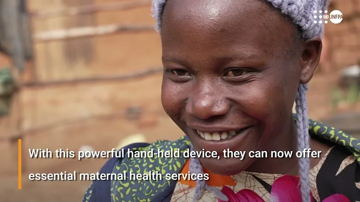 Portable ultrasound device is saving lives of women and babies in remote parts of Kenya